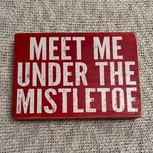 T.J.Maxx Red and White Holiday Wall Art